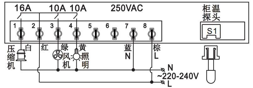 制冷类数显温控器