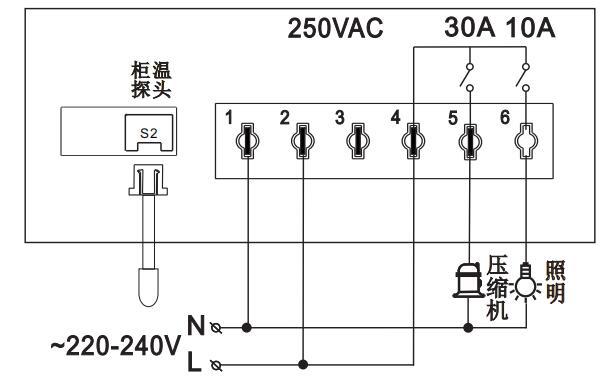 制冷类数显温控器