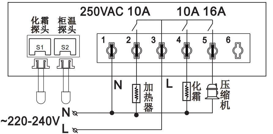 制冷类数显温控器