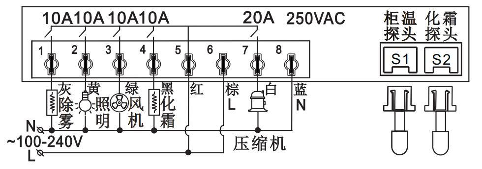 制冷类数显温控器