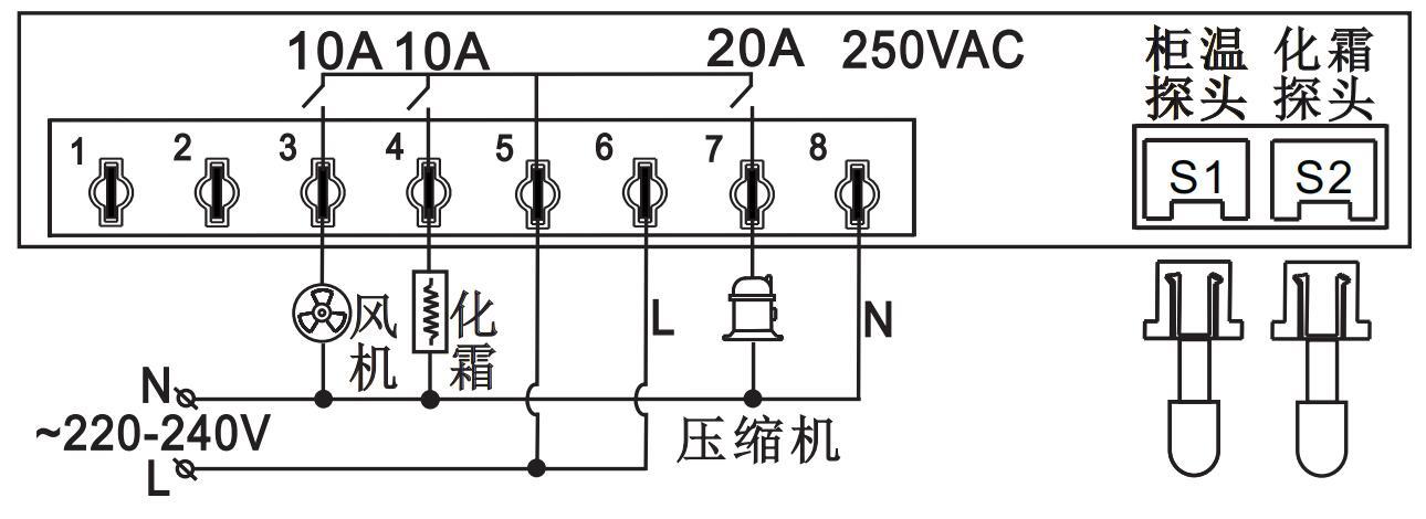 制冷类数显温控器