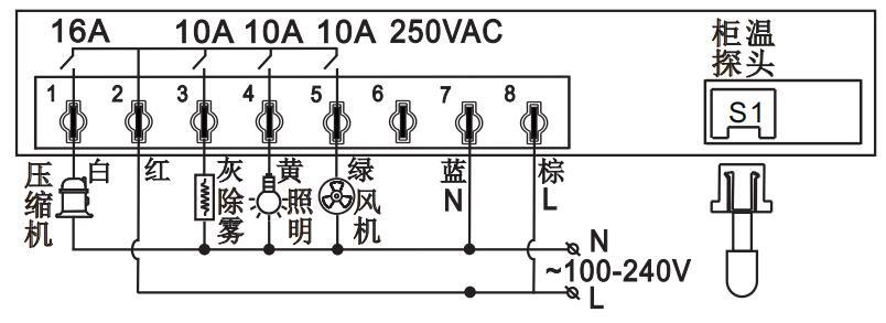 制冷类数显温控器