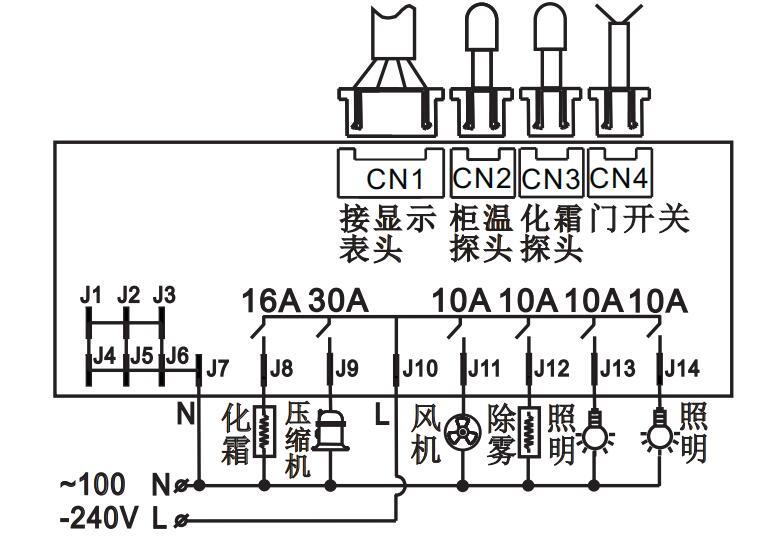 制冷类数显温控器