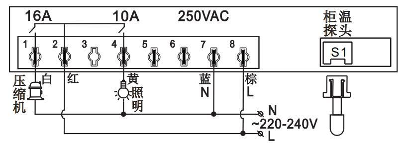 制冷类数显温控器